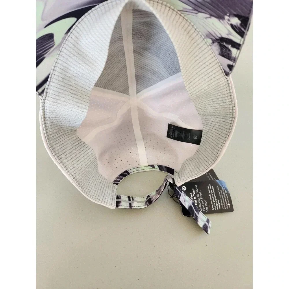 NWT Lululemon Fast Free Run Hat *Vent PGM1 Paint Glide Multi One Size $48